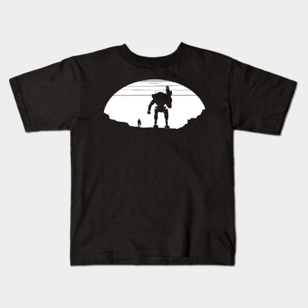 Man's Best Friend Kids T-Shirt by ThePipeDreamer